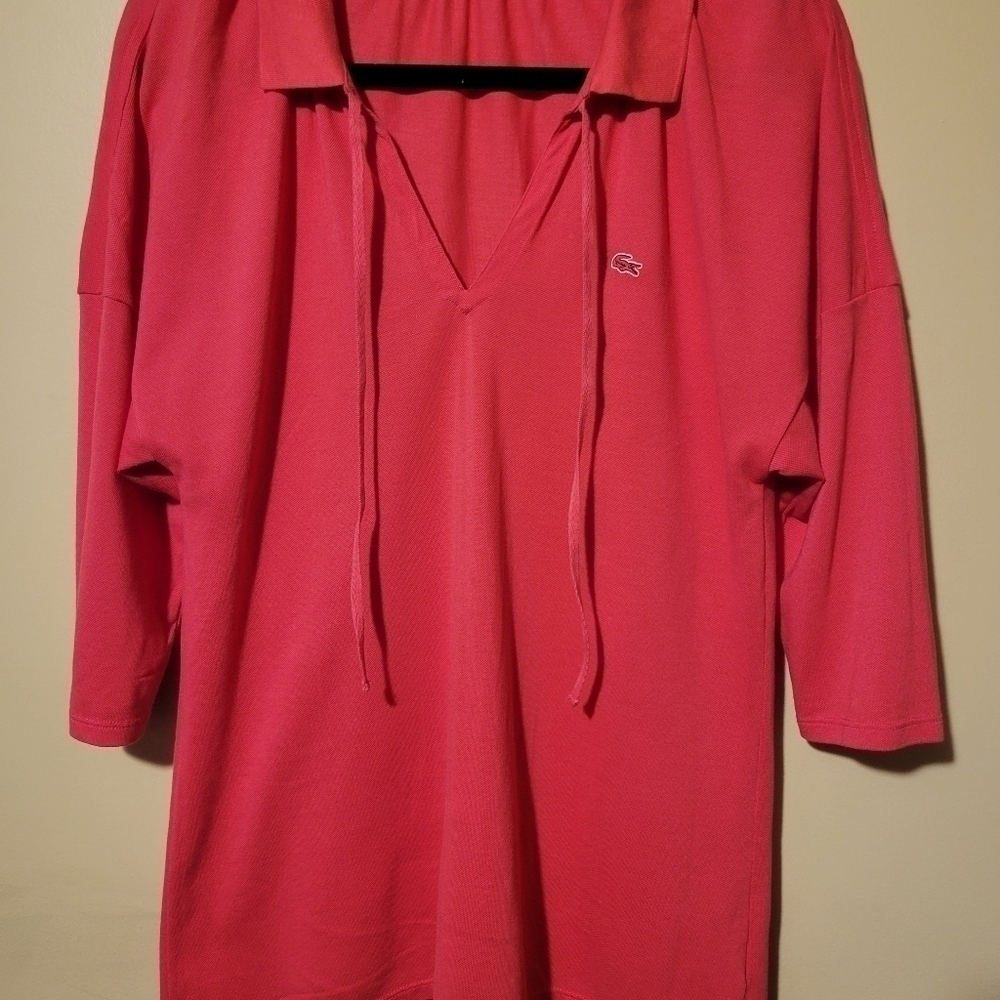 Lacoste shirt /top size 40 pre-owned